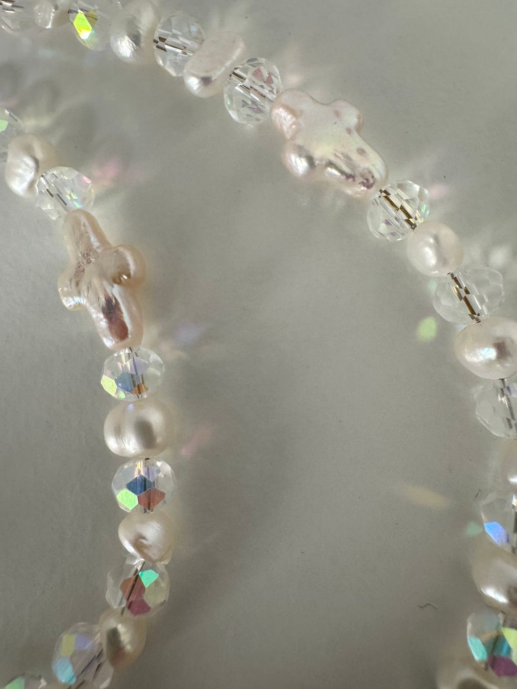 Catenine: Halskette Perlen, Tschechischer-Kristall – Nuovo (secondo la descrizione) da Biberist venduto da tl-schmuck 2