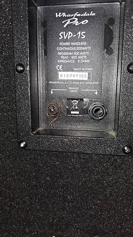 Casse acustiche: Wharfedale Pro SVP-15 / 6 Stk. – Usato da Cazis venduto da ramunrinsche 1