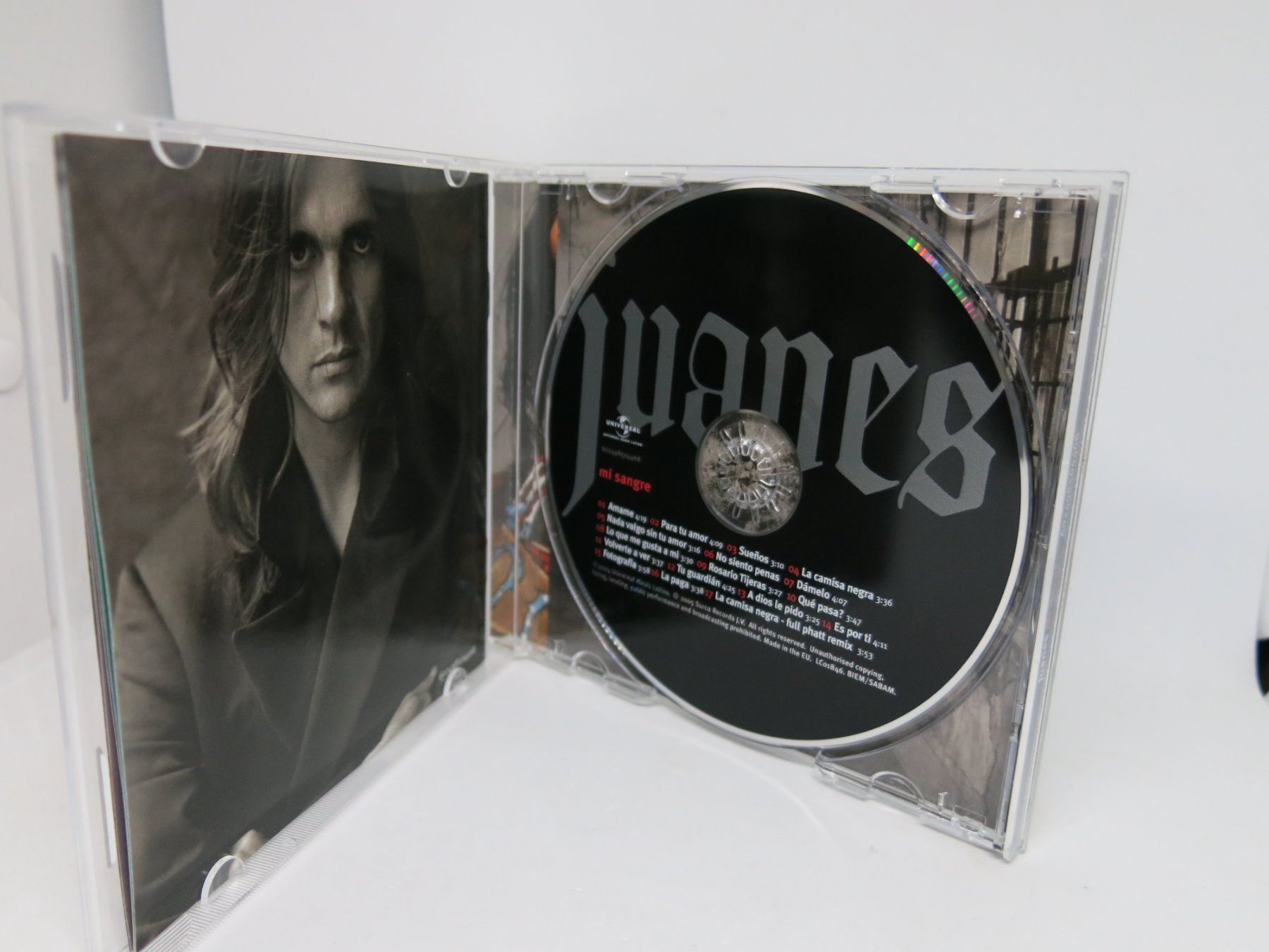 CD: CD: Juanes – Mi Sangre – Usato da Ernetschwil venduto da luisvonerni 1