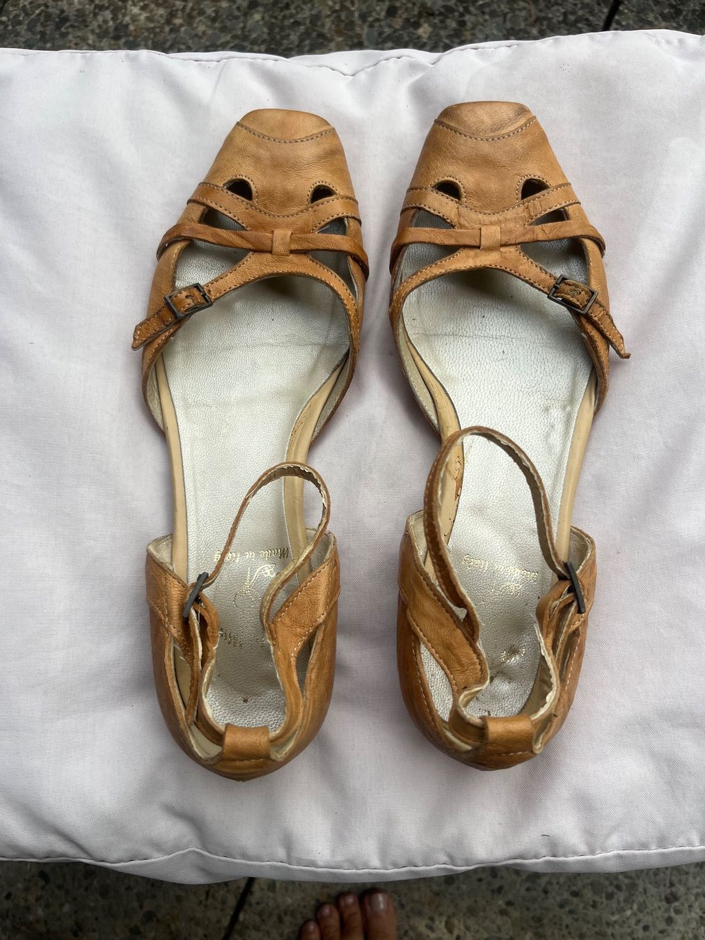 Scarpe da donna: Sommmer Sandalen Leder – Usato da Dübendorf venduto da NissanCC 1