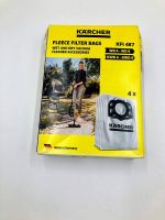 KÄRCHER | Vliesfilterbeutel KFI487 | WD4-WD6 | 4x