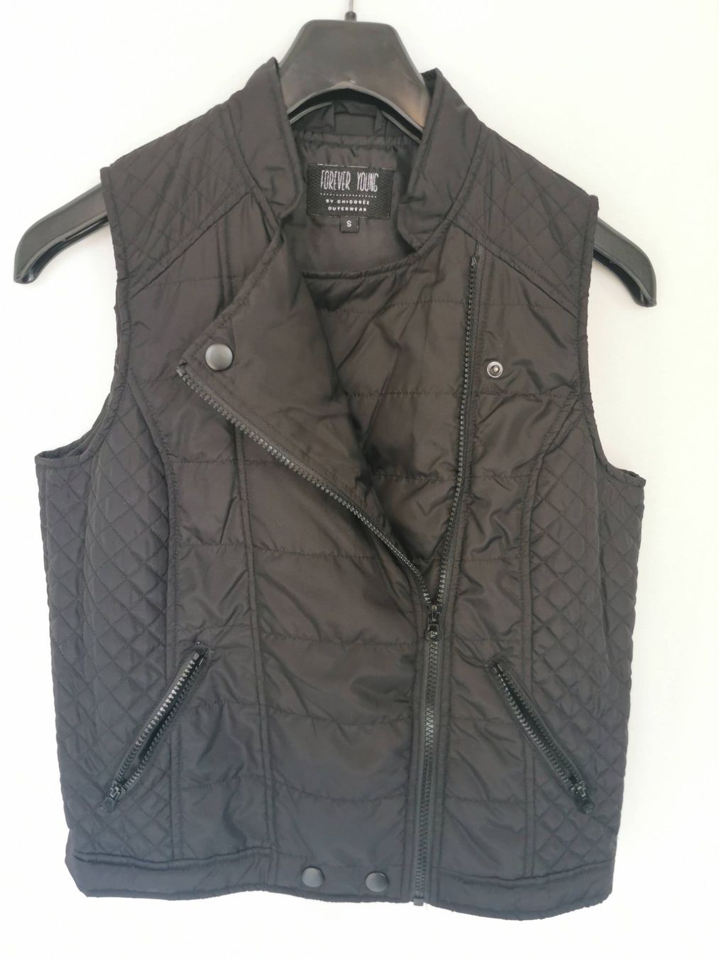 Gilets & Westen: Gilet Jacke schwarz - Forever Young Gr. S – Neu (gemäss Beschreibung) aus Sarmenstorf von taosun