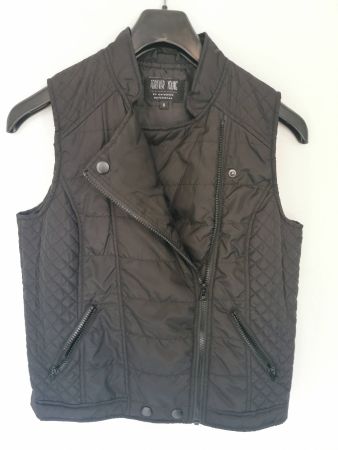 Gilet Jacke schwarz - Forever Young Gr. S