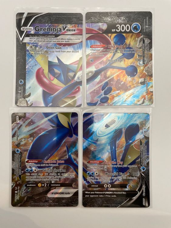 Pokémon Greninja V Union Black Star Promos Kaufen Auf Ricardo