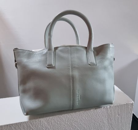 Liebeskind Tasche Leder hellblau Sommer-Chic  ca.35x22cm