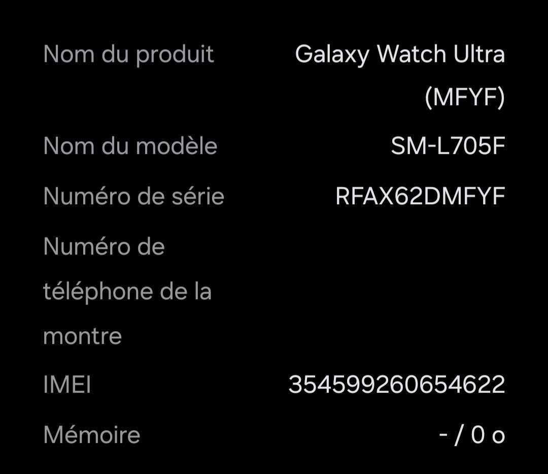 Samsung Smartwatch: Samsung Galaxy Watch Ultra – Usato da Corsier-sur-Vevey venduto da Lanzillotta 5