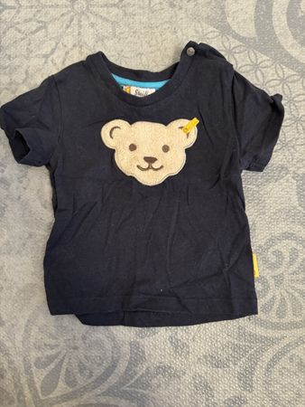 Dunkelblaues T-Shirt Steiff, 62