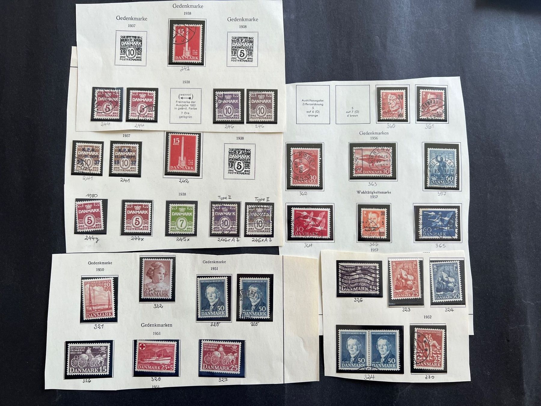 Tous les timbres: Dänemark Teilsammlung gest. + **  (B425) – D'occasion à Hinwil par Sidi4