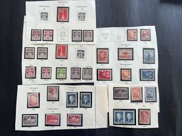 Dänemark Teilsammlung gest. + **  (B425)