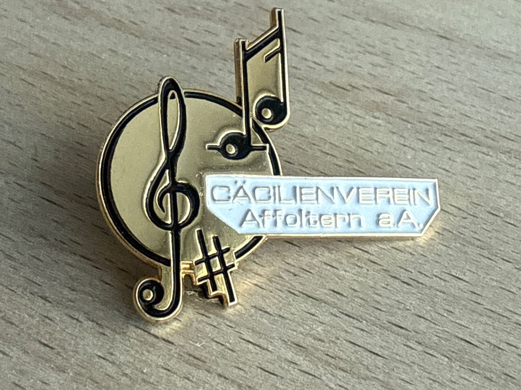 Placchette & Badge: Pin Cäcilienverein Affoltern a.A. – Usato da Glattbrugg venduto da Schweigmatt