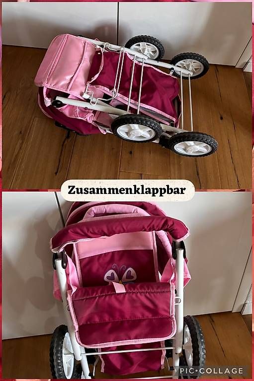 Carrozzine per bambole: Puppenwagen mit zwei Plätzen – Usato da Heimenschwand venduto da Tex76 4