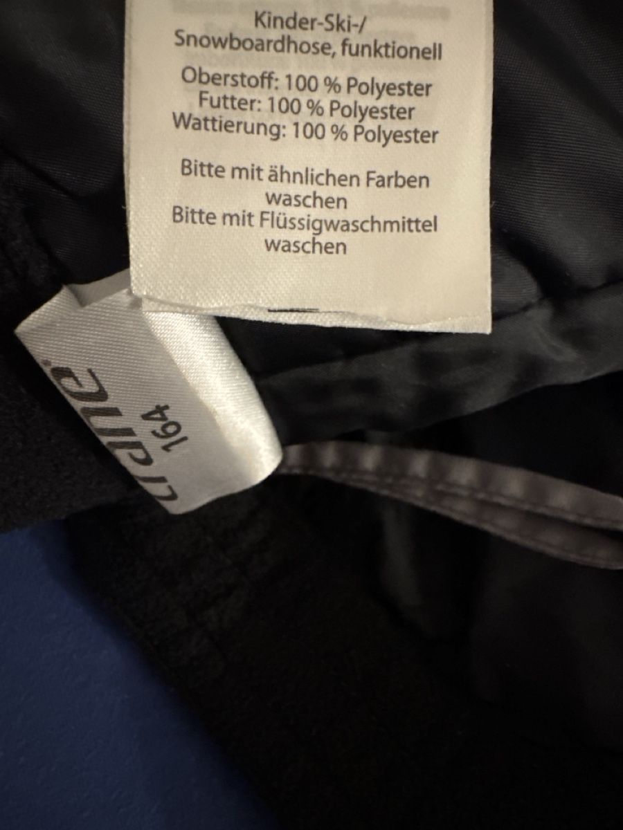 Hosen: Ski-, Snowboard-, Winterhose Gr. 164 von Crane – Neu (gemäss Beschreibung) aus Schliern b. Köniz von amo_lln9 9