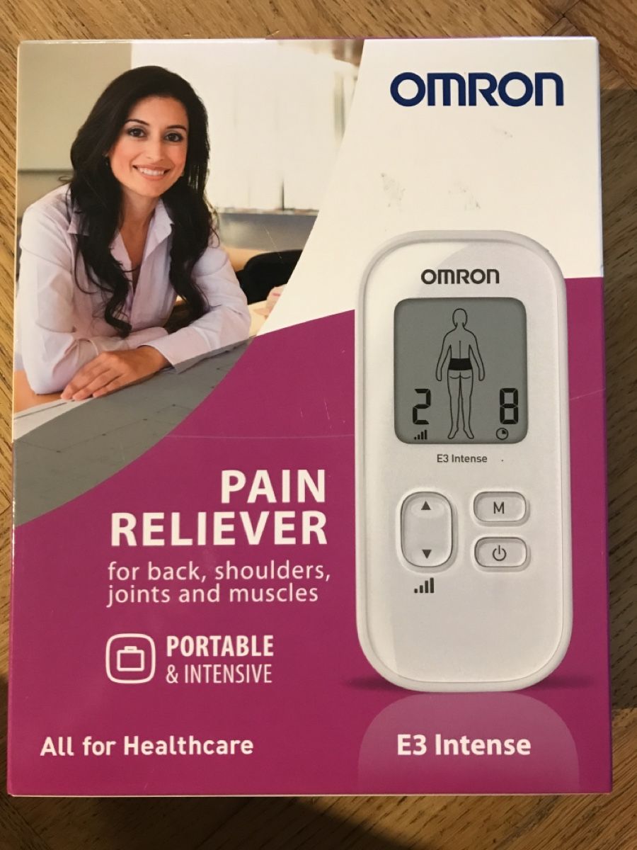 Omron Medizinische Geräte: OMRON E3 Intense TENS Schmerztherapiegerät – Neu und originalverpackt aus Muhen von Winterzauber02