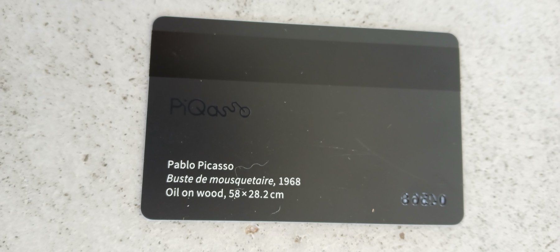 Farben: PICASSO "Buste de mousquetaire" – Gebraucht aus La Place (Ayent) von Tho57 1