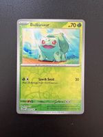 Bulbasaur (Bisasam) Reverse Holo 001/165 – MEW Pokémon 151