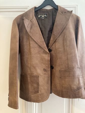 Lederjacke Neu