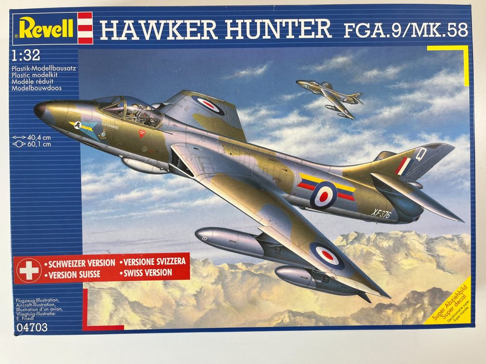 Masques De Peinture Reskit RSM72-0005 1/72 Pour Hawker Hunter FGA.9 - Compatible Maquette Revell