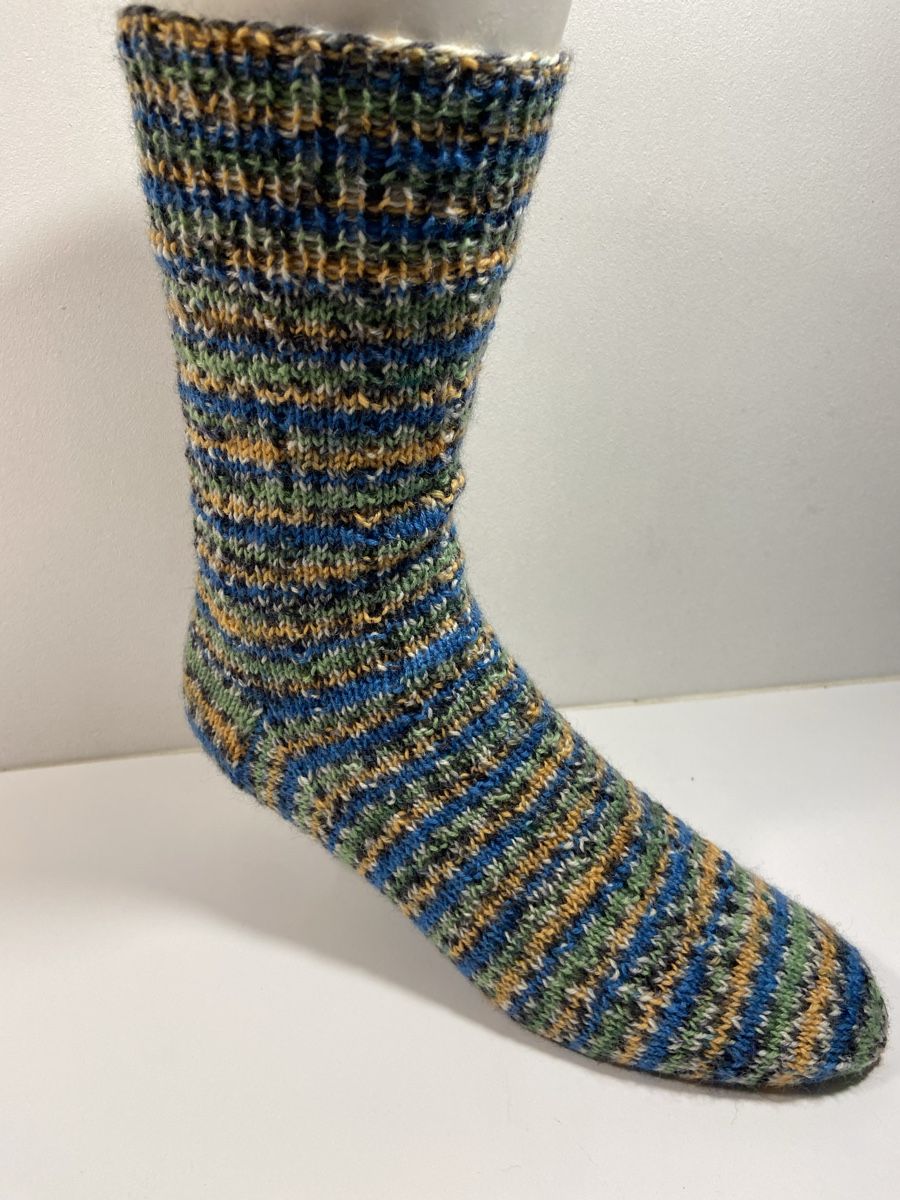 Calze: Handgestrickte Socken, Gr. 39/40  🍀 – Nuovo e nell'imballaggio originale da Grosshöchstetten venduto da Maschenshop 1
