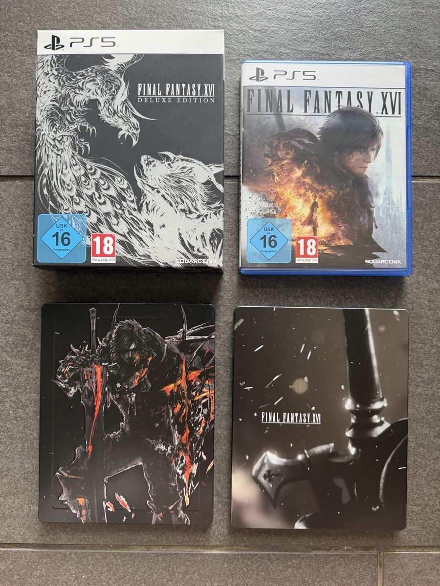Sony Giochi: Final Fantasy 16/XVI Deluxe Edition PS5 – Usato da Zürich venduto da cENS0R