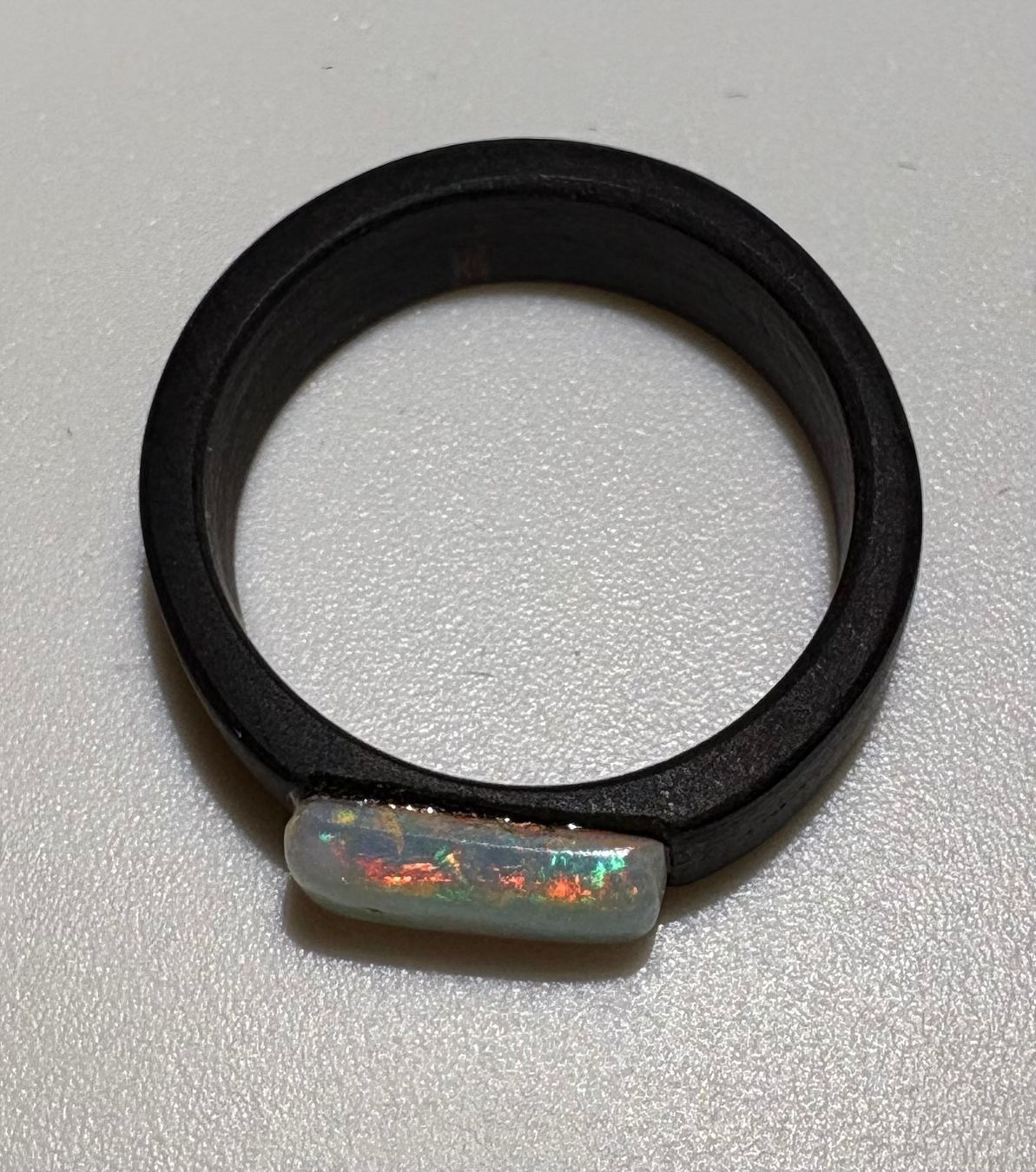 Anelli: Opal Ring Mooreiche, Gr.52, Coober Peedy Australien – Nuovo (secondo la descrizione) da Wilen b. Wil venduto da Tschirio 4