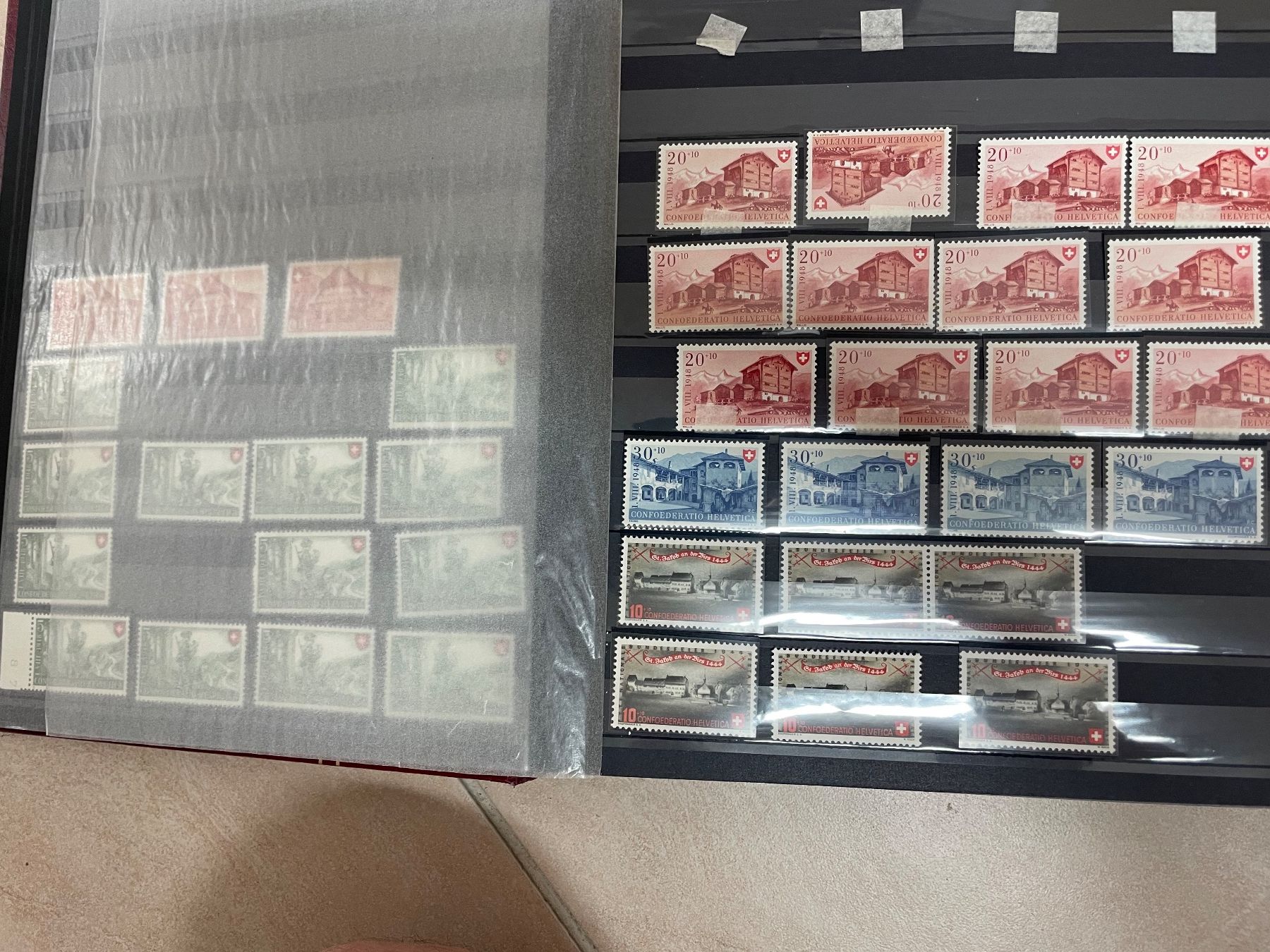 Alle Briefmarken: Bel alb. Linder 64 p. PP** – Gebraucht aus Sonceboz-Sombeval von Comment2 3