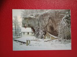 Einsiedelei St.Verena bei Solothurn Winter Stempel