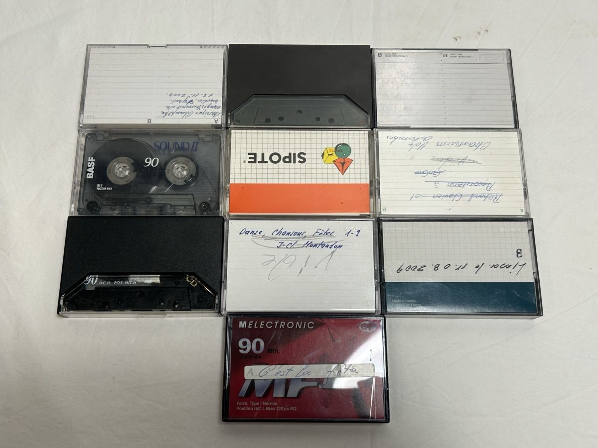 Kompaktkassetten: Cassettes audio Sony BASF divers  – Gebraucht aus Geneve von Fil1997 6