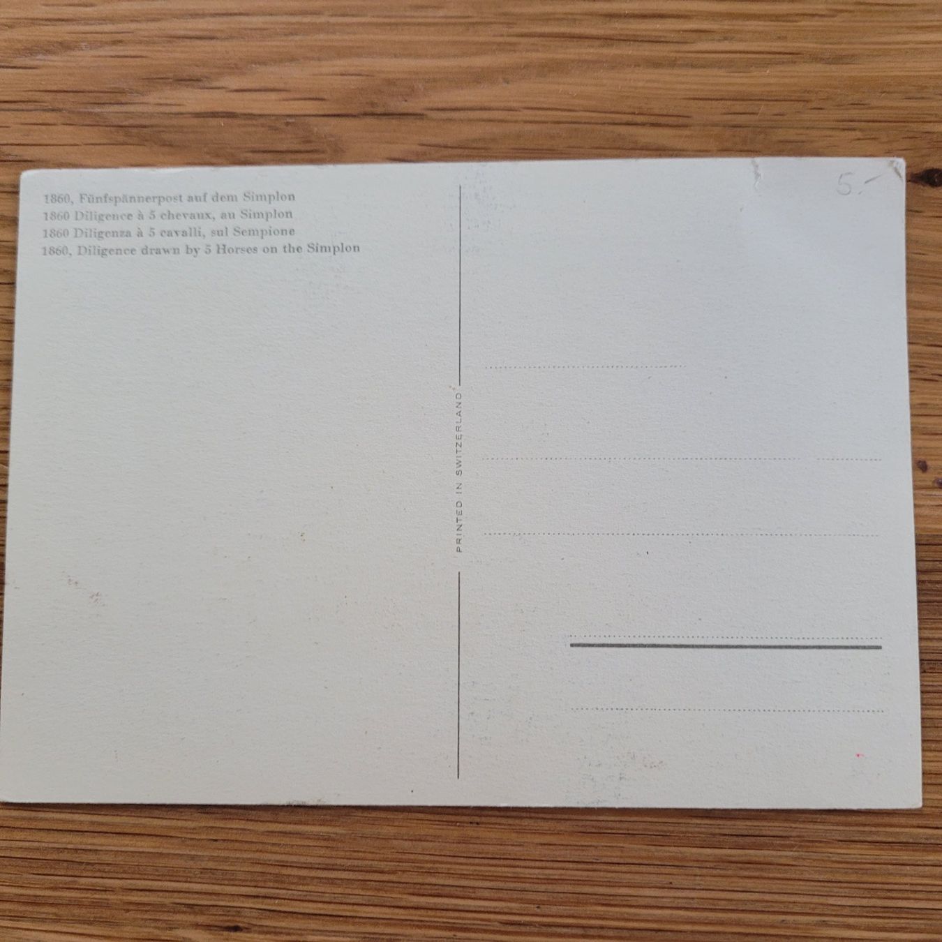 Cartes postales: Carte Postale – D'occasion à Biel/Bienne par Destockweb 1