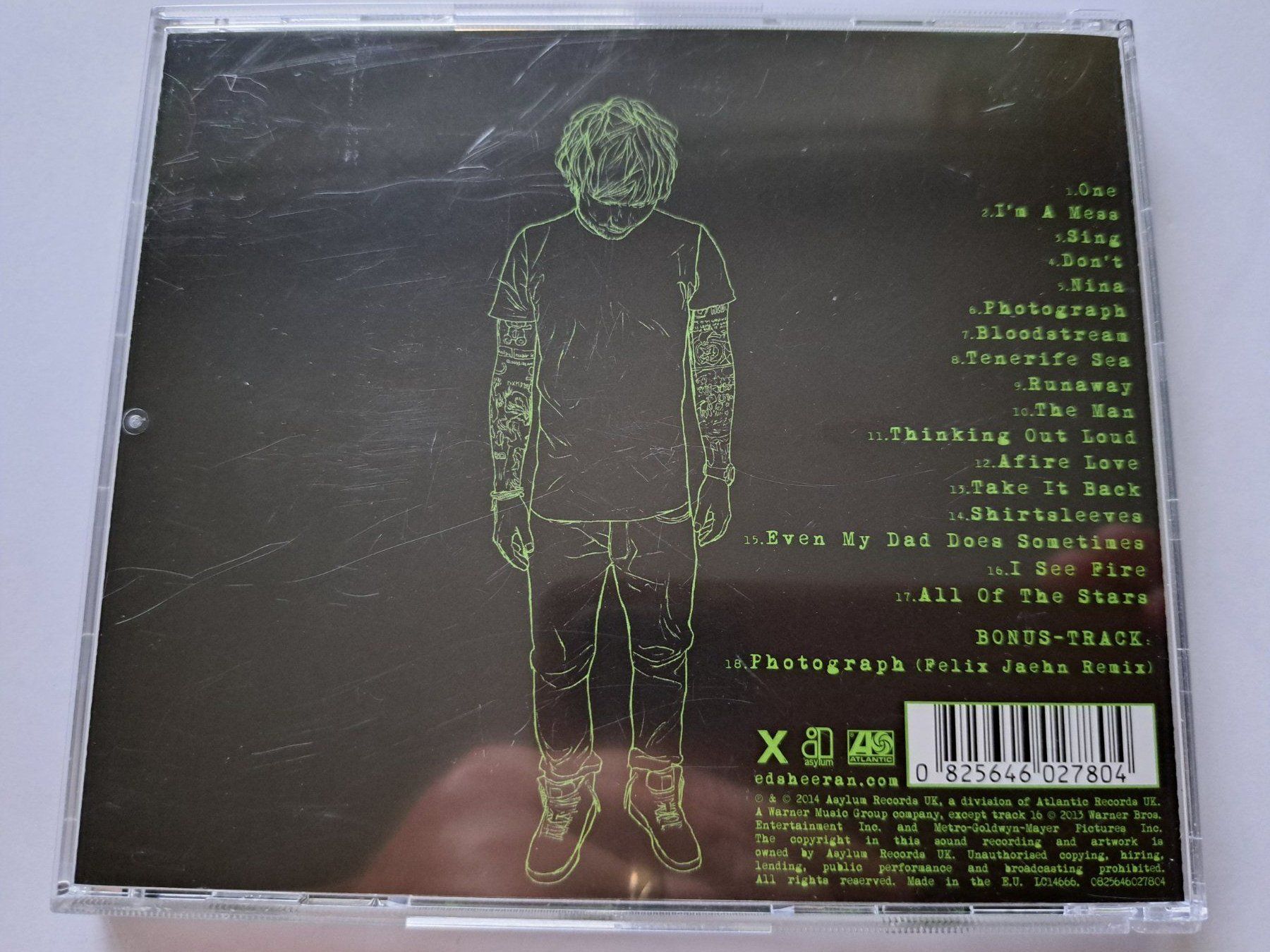 CDs: Cd Ed Sheeran - X – Gebraucht aus Pully von bro_n52j 1