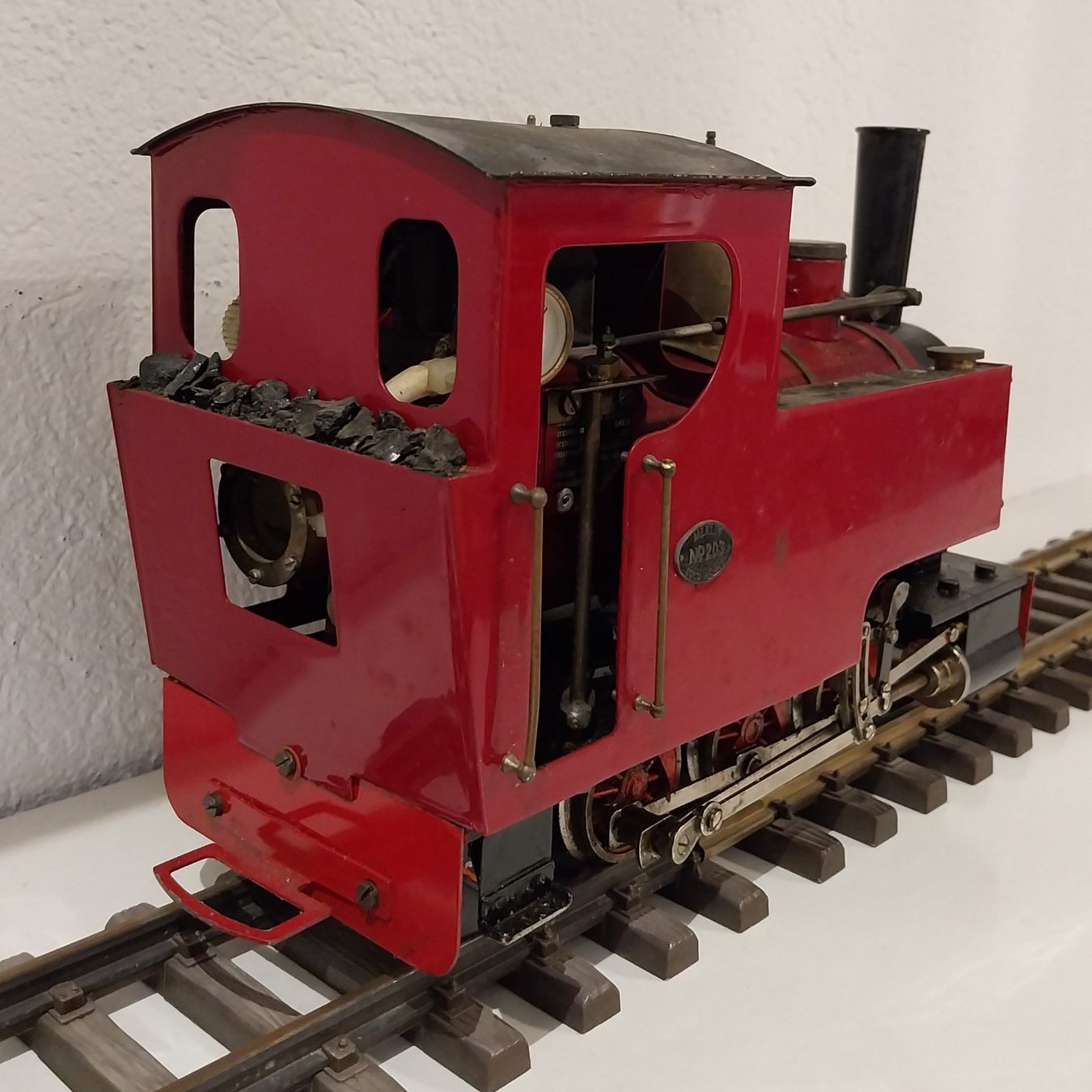 Modellini di ferrovie: Dampflok Echtdampf Merlin 203 – Usato da Goldau venduto da man_6k8c 1