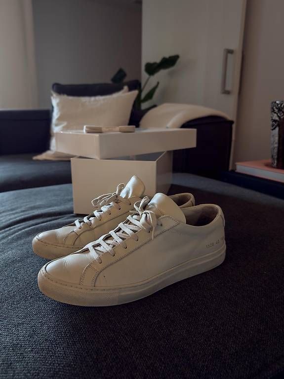 Scarpe da uomo: Common Projects Original Achilles Low / Farbe Tofu – Usato da Aarau venduto da Alegua 1