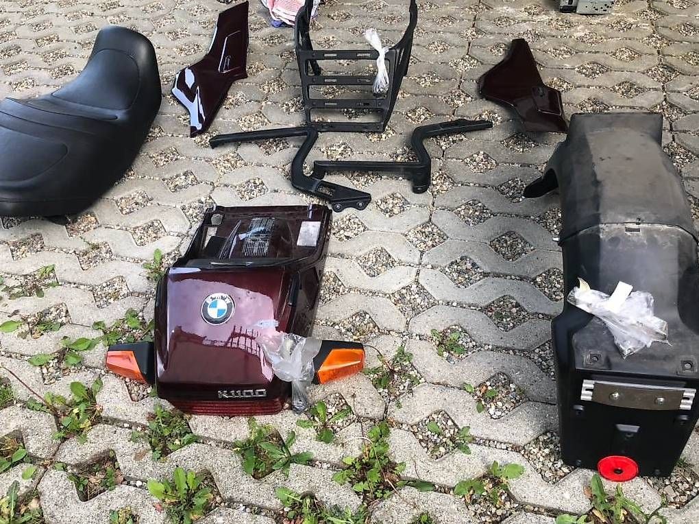 Topcase: Pièces K1100 en excellent état – Usato da Lausanne venduto da pierro06 2