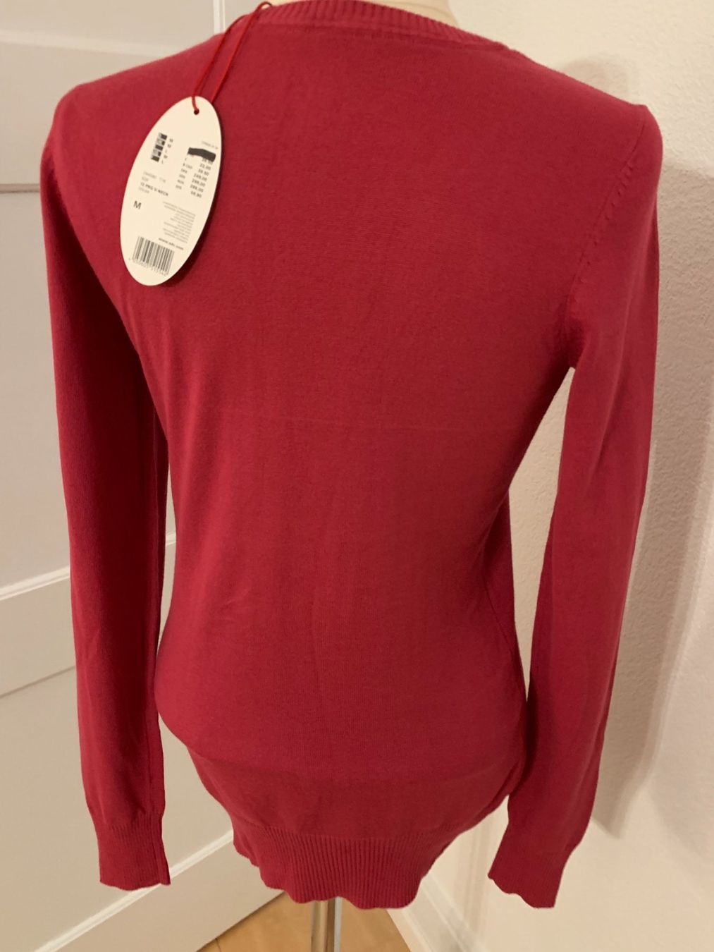 Esprit Maglioni & Felpe: ESPRIT Damen Strick Pullover, Gr. M, Dunkelpink, NEU – Nuovo e nell'imballaggio originale da Worb venduto da farben20zauber 2