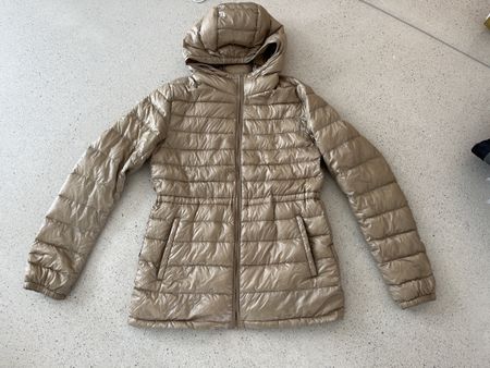 Uniqlo Jacke - Gold / Beige