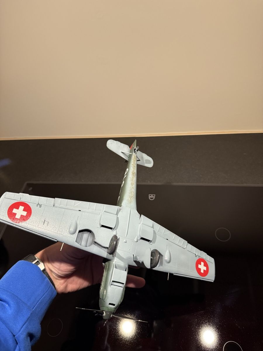 Schweizer Armee Modellbausätze & Standmodelle: 1/32 Model BF 109 E3 CH-Luftwaffe – Neu (gemäss Beschreibung) aus Ueken von ming-wing 6