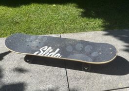 Skateboard Slide mit coolem Aufdruck, 70 cm, guter Zustand