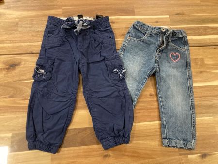 Mädchenhosen Gr. 80 + 86