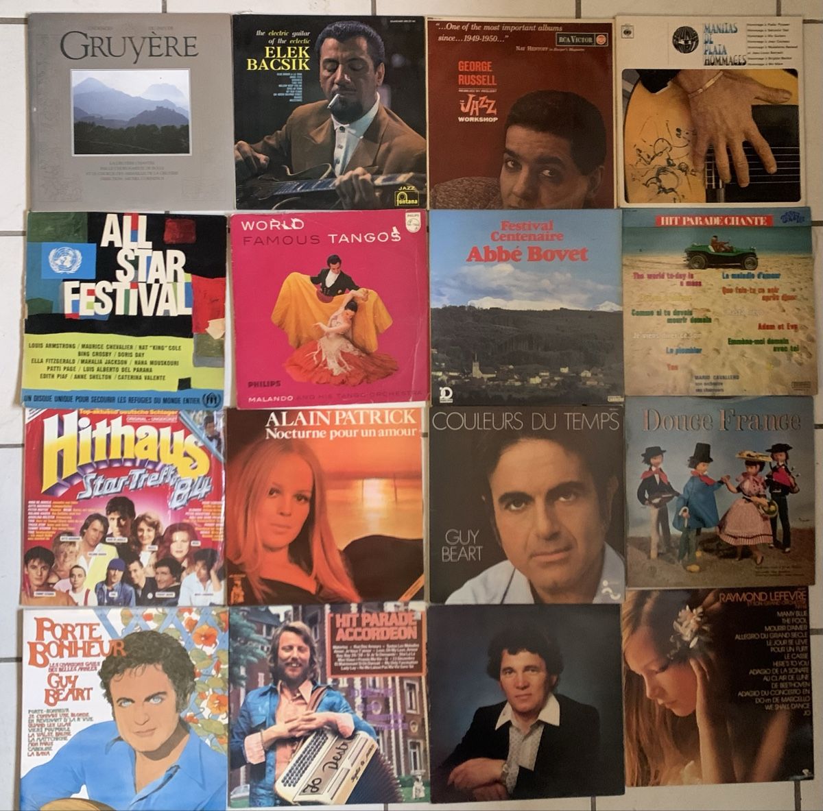 Schallplatten: Lot 80 disques divers styles divers formats – Gebraucht aus Salavaux von Lune_Diurne 2