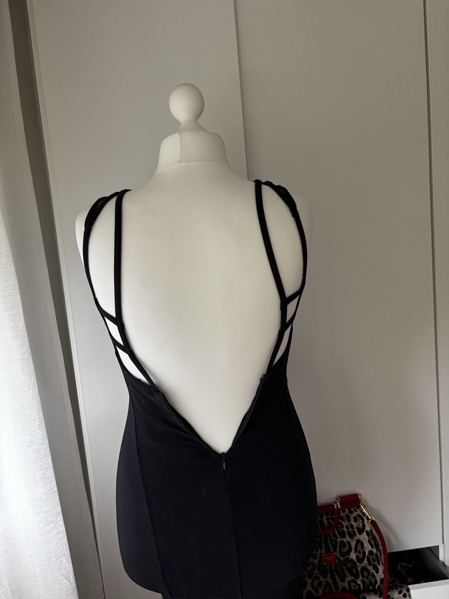 Vestiti: Forever Unique - Schwarzes Sommerkleid, Gr.38. – Usato da Wangen ZH venduto da tel_gxb5 5