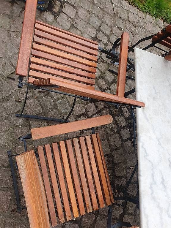 Chaises: 6 Biergarten stühle  – D'occasion à Olten par stritten 1