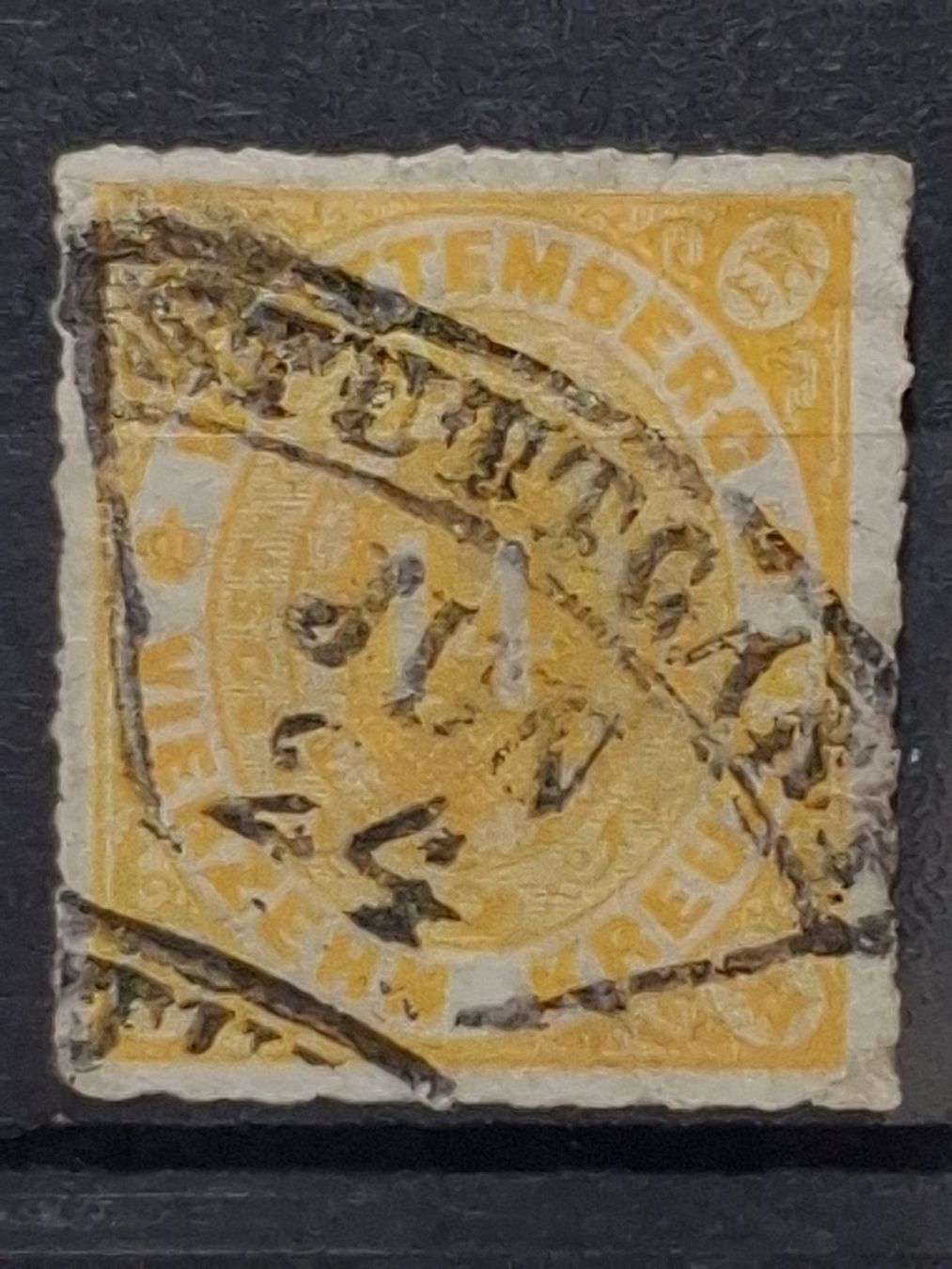 Tous les timbres: A.D Württemberg Mi-Nr.41 gestempelt geprüft BPP – D'occasion à Kriens par Nidfeld45 1