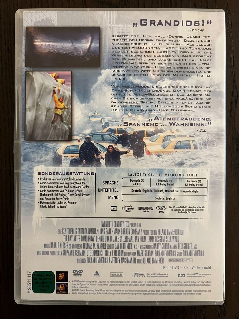 Tutti i DVDs: The Day After Tomorrow – Usato da Zürich venduto da FilmFreunde 1