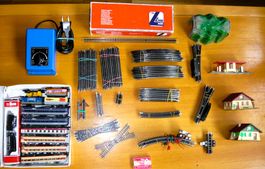 Lot LIMA N : Rails, Wagons, Transfos. A réviser/bricoler !