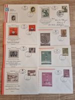 8 FDC Österreich 1972 - alle mit Ersttagsstempel