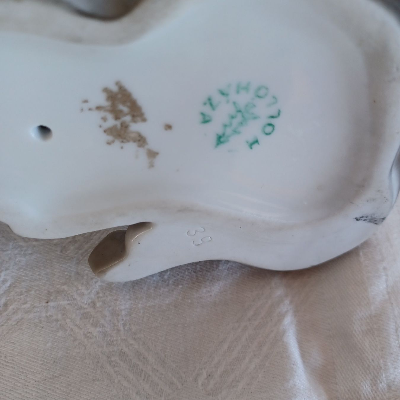 Statuette: schöner Schäferhund mit Marke – Usato da Abtwil SG venduto da luupsy 1