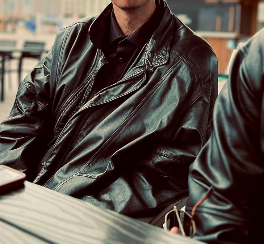 Giacche: Herren Lederjacke schwarz – Nuovo (secondo la descrizione) da Neuchâtel venduto da mol_2282 1
