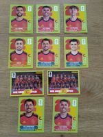 Panini und Coca Cola Sticker WM26 SUI, ENG, ESP, CAN, MAR...