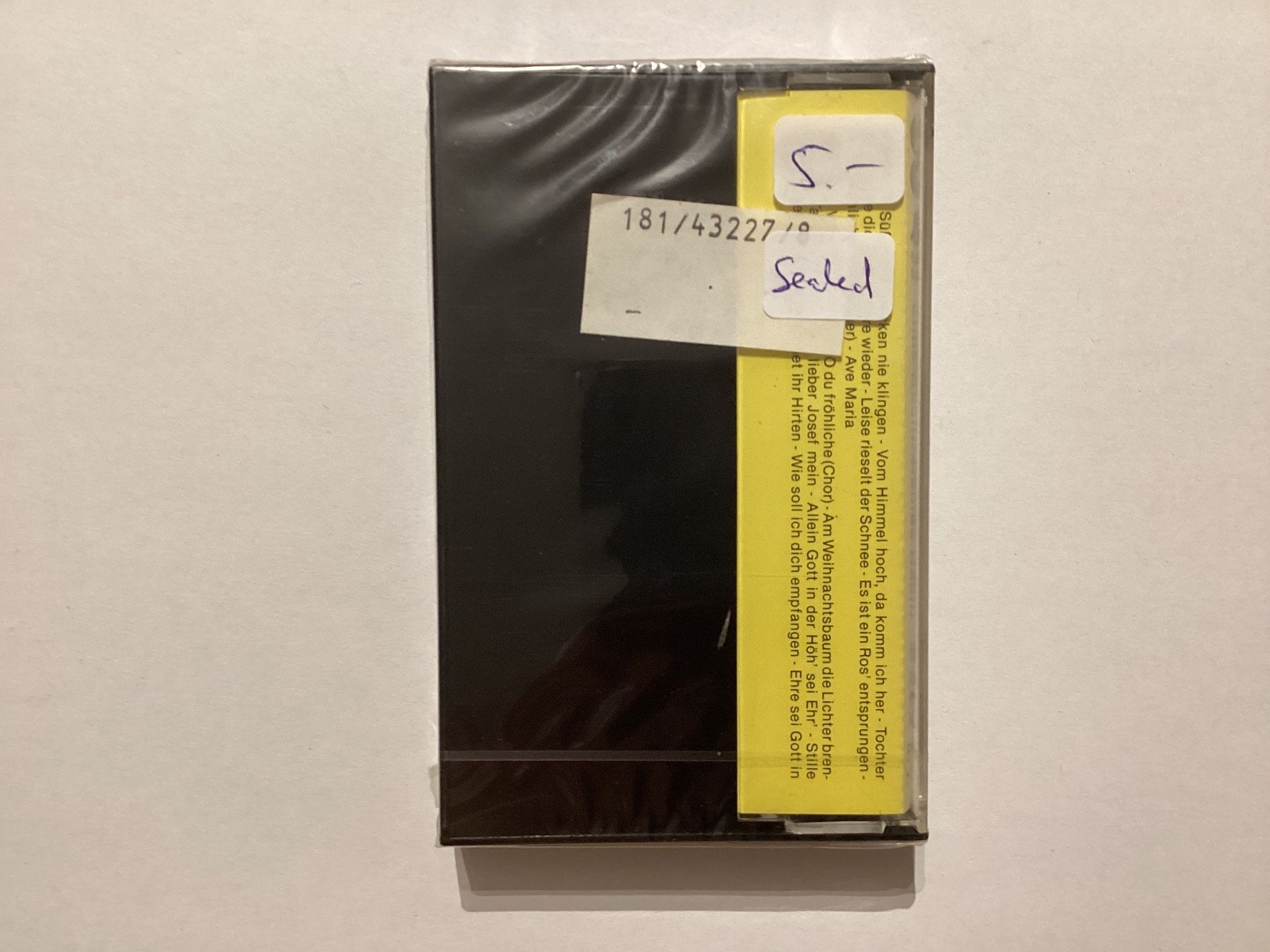 Musicassette: Stille Nacht MC (Sealed) – Nuovo e nell'imballaggio originale da Gutenswil venduto da Hamzian 1