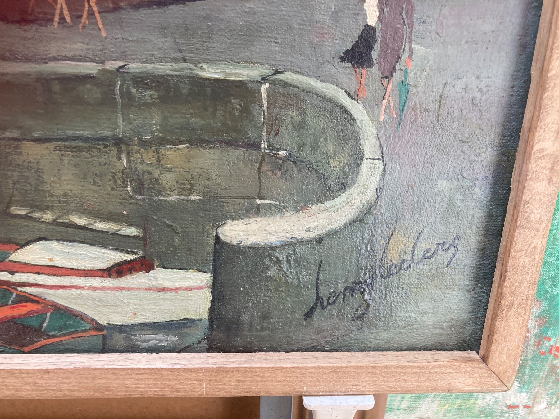 Gemälde: Leclerc Henri - 1905 - 1970 Paris – Gebraucht aus zürich von papalapa 1