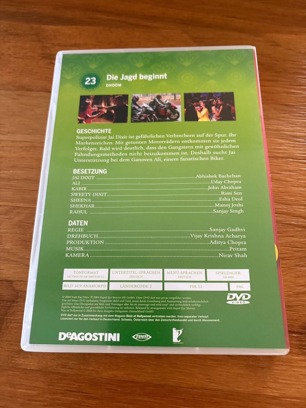 Alle DVDs: DVD   DHOOM: Die Jagd beginnt! – Gebraucht aus Aesch LU von Rovo 1